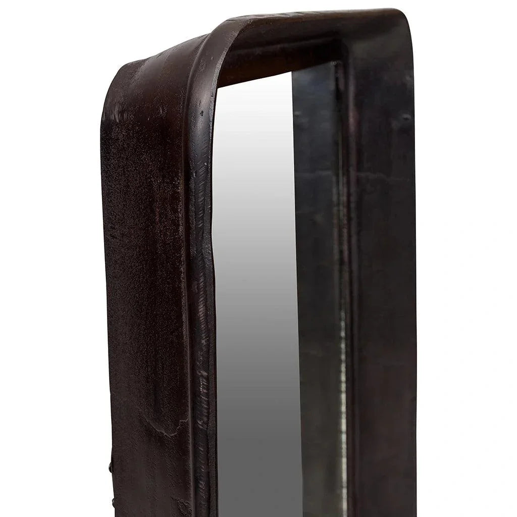 Vinod Reclaimed Aluminum Wall Mirror - LOOMLAN - Urbia - Wall Mirrors