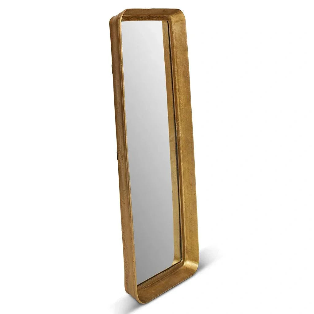 Vinod Reclaimed Aluminum Wall Mirror - LOOMLAN - Urbia - Wall Mirrors