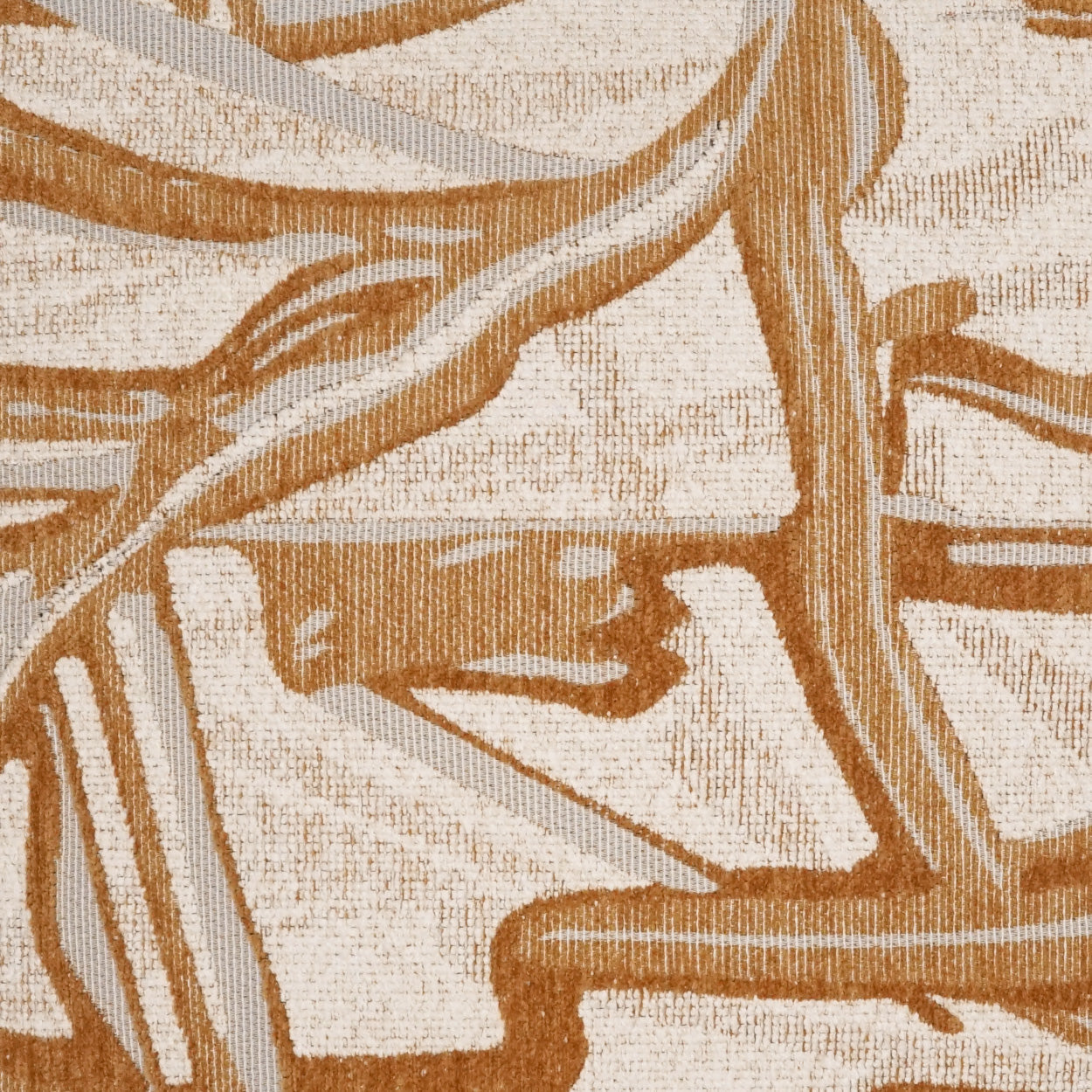 Vitali Copper Throw Pillow