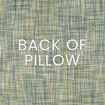 Wakame Teal Throw Pillow
