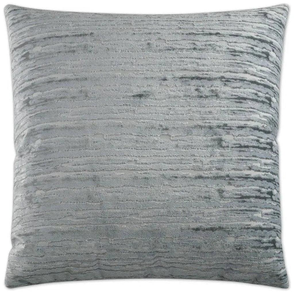 Wake Glacier Solid Slate Blue Large Throw Pillow Insert - LOOMLAN - D.V. Kap - Throw Pillows