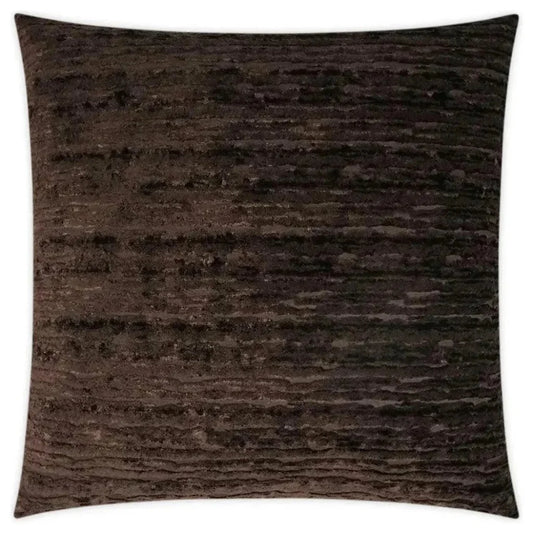 Wake Umber Coffee Brown Throw Pillow Insert - LOOMLAN - D.V. Kap - Throw Pillows