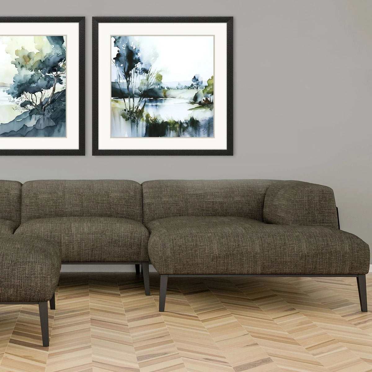 Wanderlust Calling Wood Framed Wall Art -- view 2