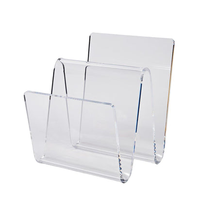 Waverly Clear Acrylic Magazine Rack
