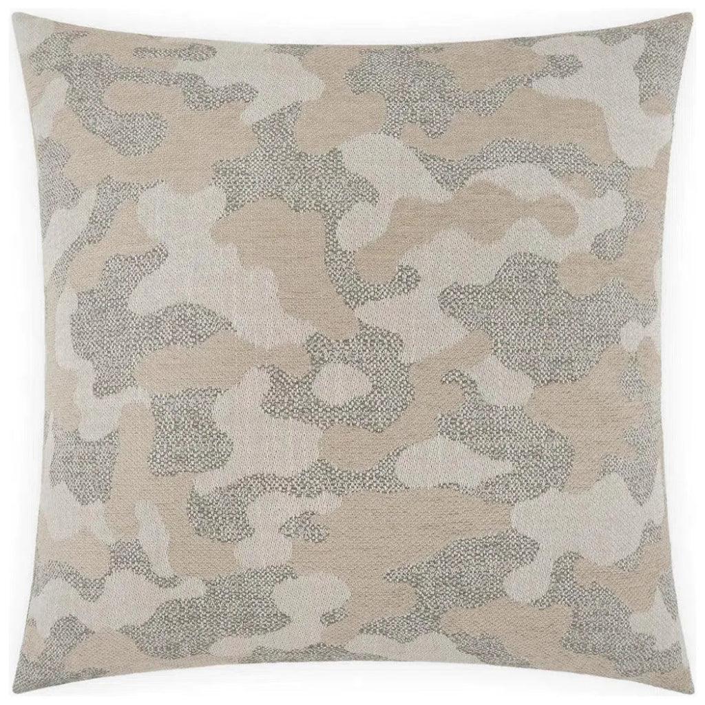 Waxman Brown Throw Pillow With Insert - LOOMLAN - D.V. Kap - Throw Pillows