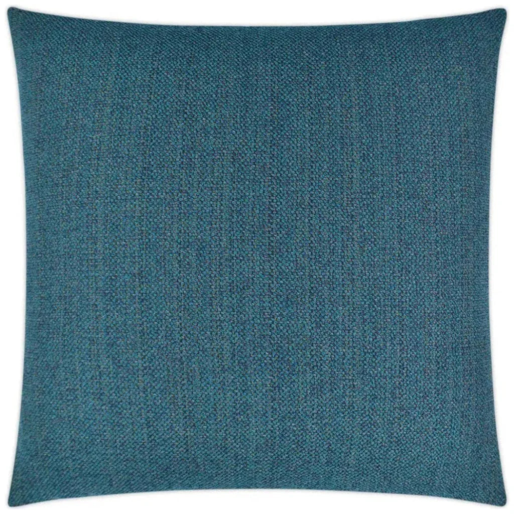 Wellford Peacock Teal Throw Pillow Insert - LOOMLAN - D.V. Kap - Throw Pillows