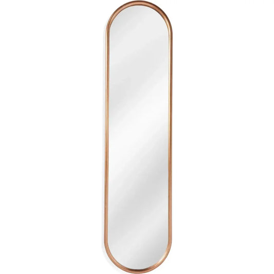 Westbury Resin Gold Vertical Wall Mirror - LOOMLAN - Bassett Mirror - Wall Mirrors