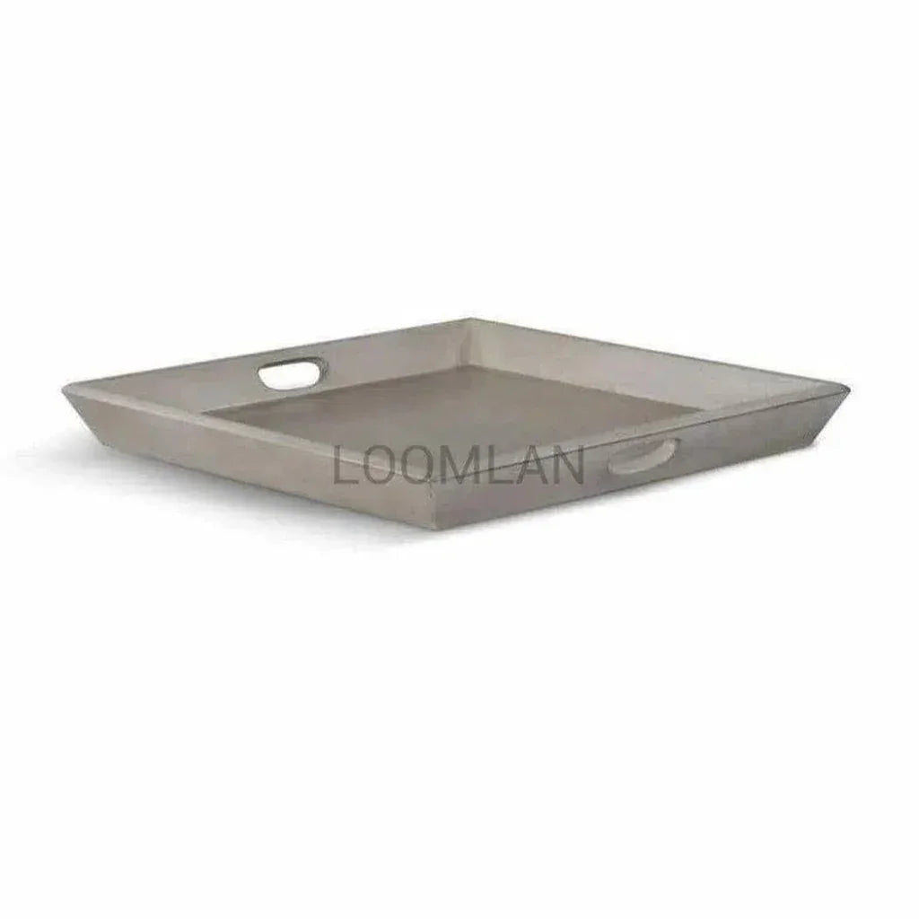 Westwood Taupe Ottoman Tray - LOOMLAN - Sunny D - Trays