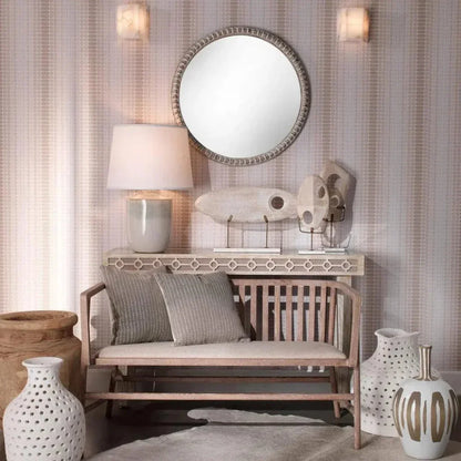 White Alabaster Borealis Hexagon Wall Sconce - LOOMLAN - Jamie Young - Wall Sconces