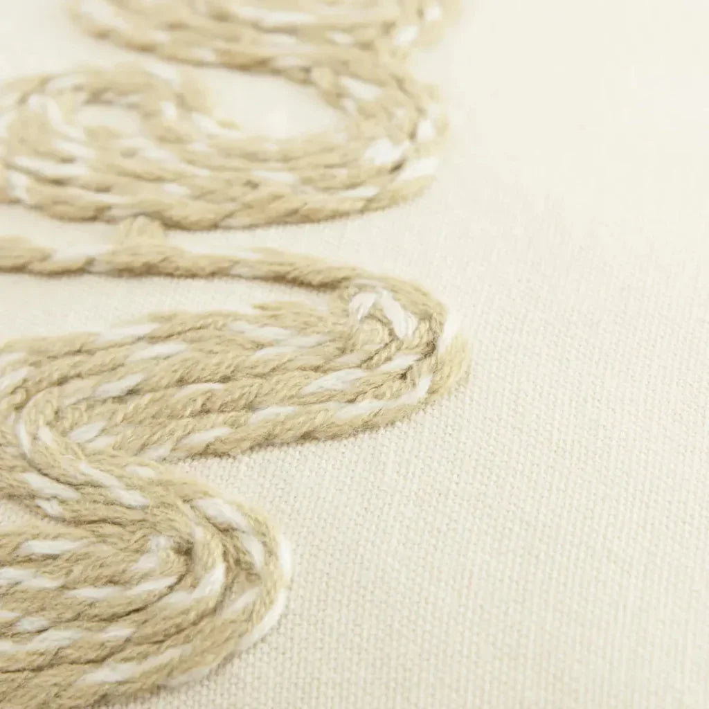 White Christmas Throw Pillow Sweater Weather - LOOMLAN - LOOMLAN - Throw Pillows