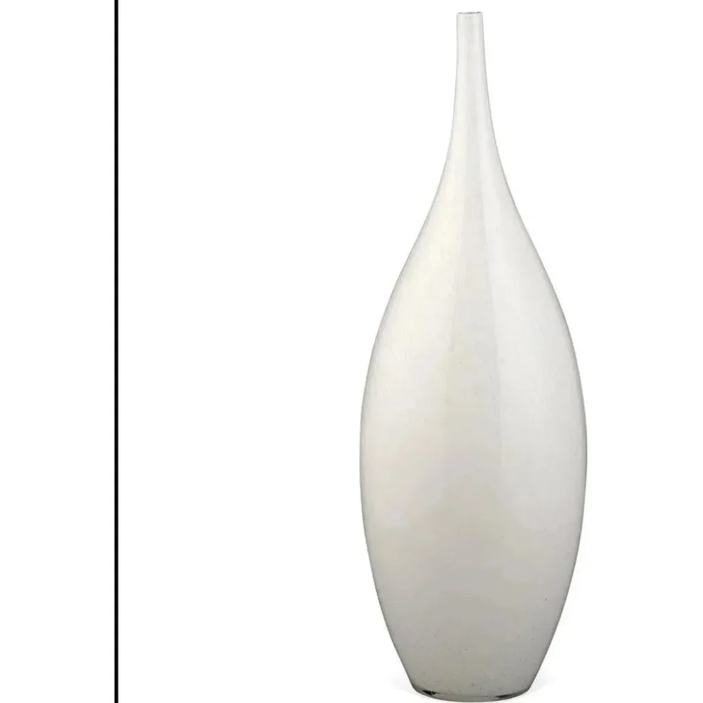 White Glass Nymph Decorative Vases 3PC - LOOMLAN - Jamie Young - Vases & Jars