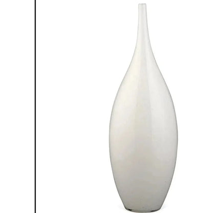 White Glass Nymph Decorative Vases 3PC - LOOMLAN - Jamie Young - Vases & Jars