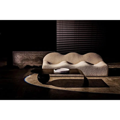 White Round Marble Tray