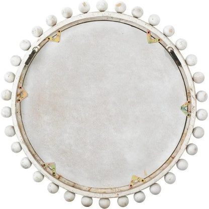 White Washed Fir Wood Brighton Wall Mirror - LOOMLAN - Jamie Young - Wall Mirrors