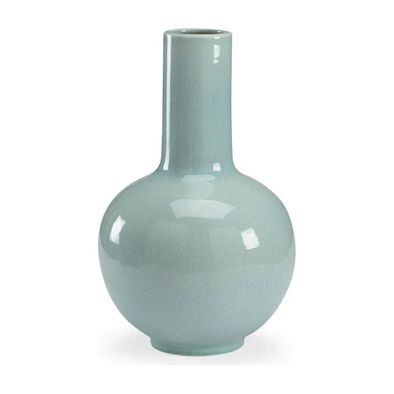 Wicker Porcelain Round Vase - LOOMLAN - Chelsea House - Vases & Jars