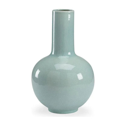 Wicker Porcelain Round Vase - LOOMLAN - Chelsea House - Vases & Jars