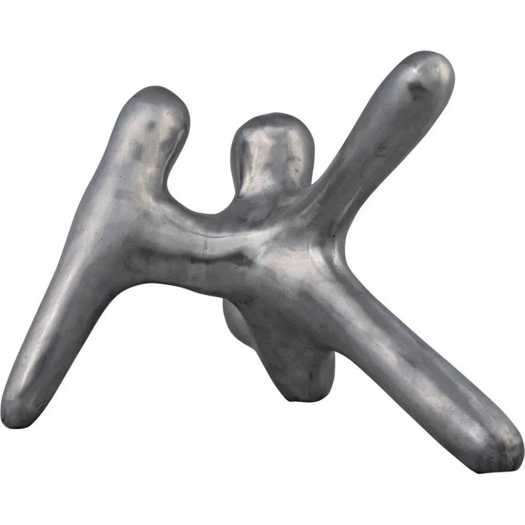 Wiggin Brushed Finish Sculpture - LOOMLAN - Noir - Statues & Sculptures