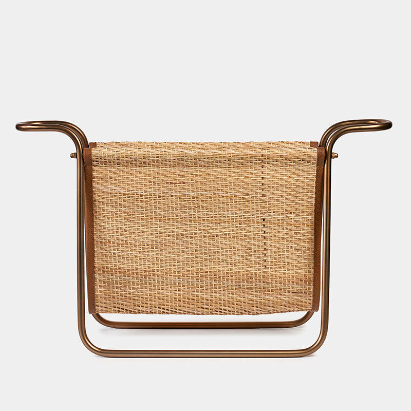 Willow Handwoven Rattan Magazine Rack