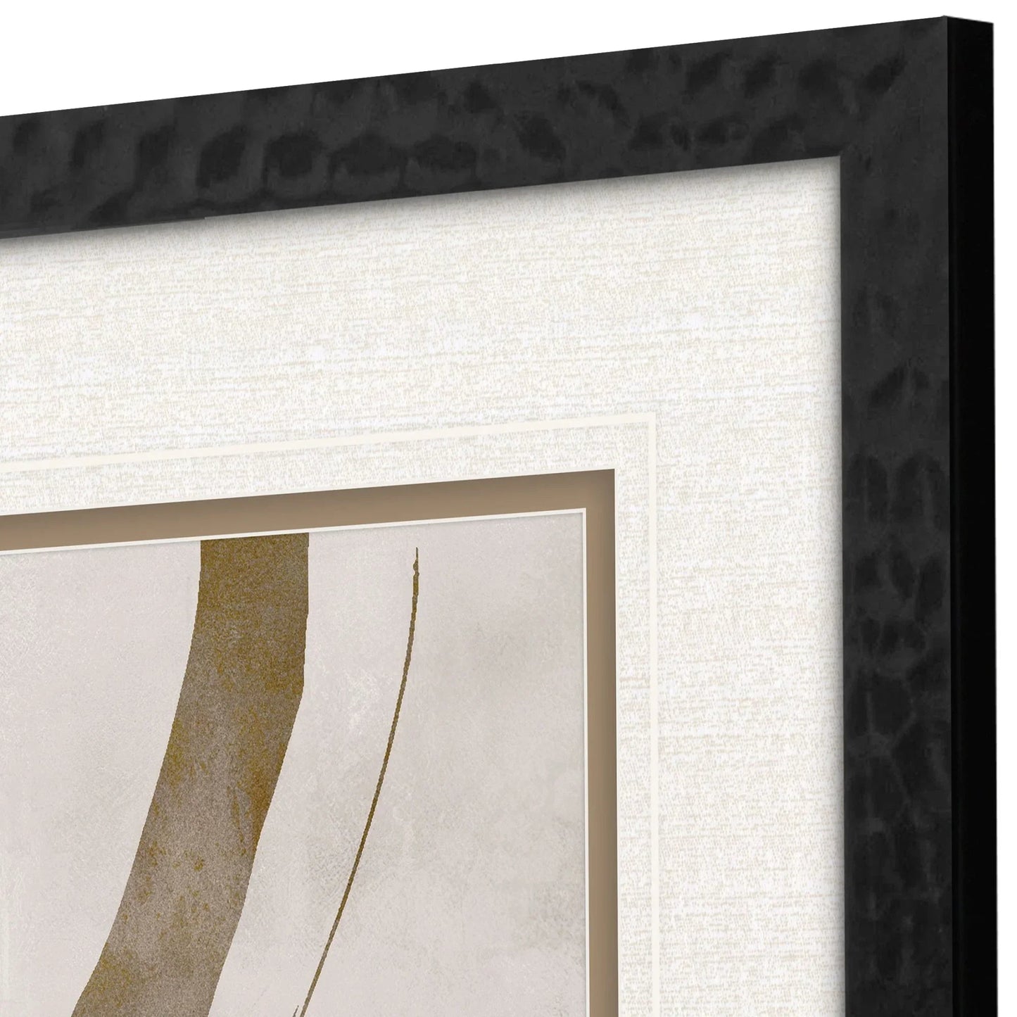 Winding Paths Metallic Canvas Art
