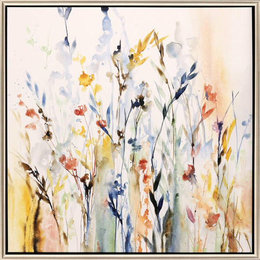 Window Art I Blue Canvas Art