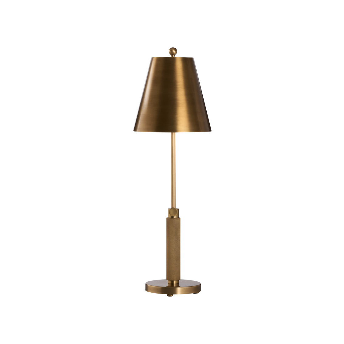 Woodbury Antique Brass Finish Table Lamp