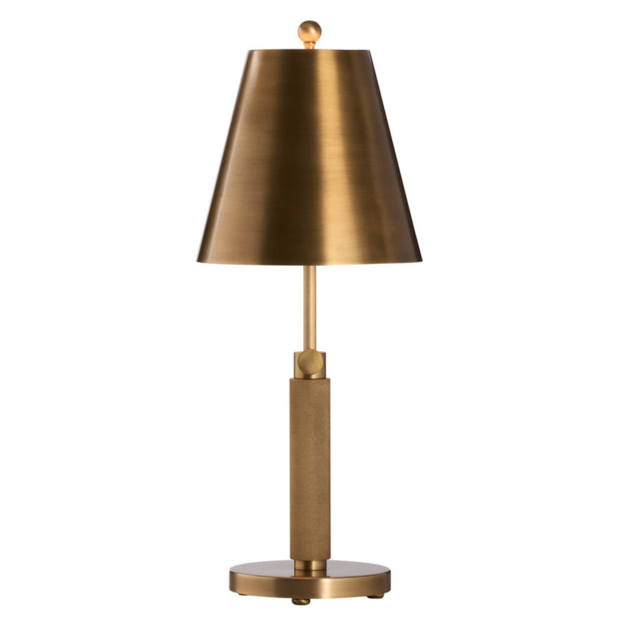 Woodbury Antique Brass Finish Table Lamp