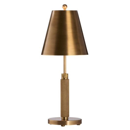Woodbury Antique Brass Finish Table Lamp