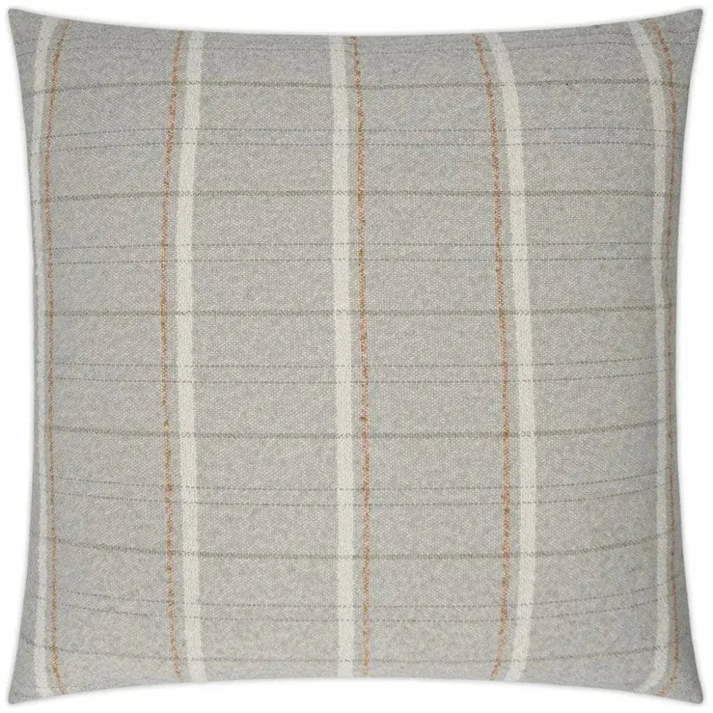 Wooly Bully Grey Textured Large Throw Pillow Insert - LOOMLAN - D.V. Kap - Throw Pillows