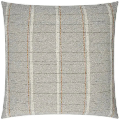 Wooly Bully Grey Textured Large Throw Pillow Insert - LOOMLAN - D.V. Kap - Throw Pillows