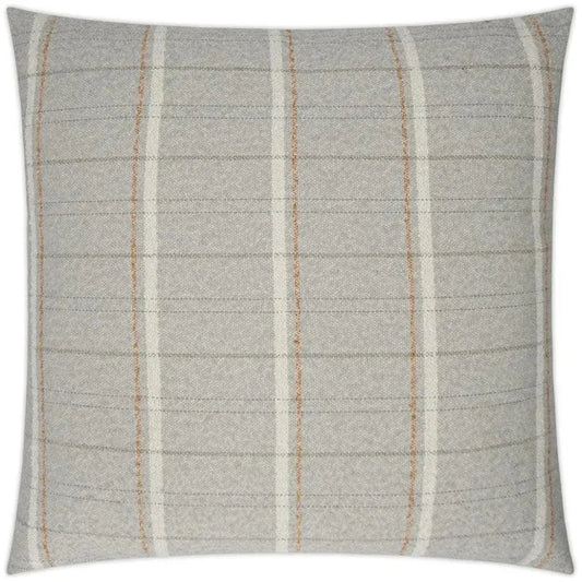 Wooly Bully Grey Textured Large Throw Pillow Insert - LOOMLAN - D.V. Kap - Throw Pillows