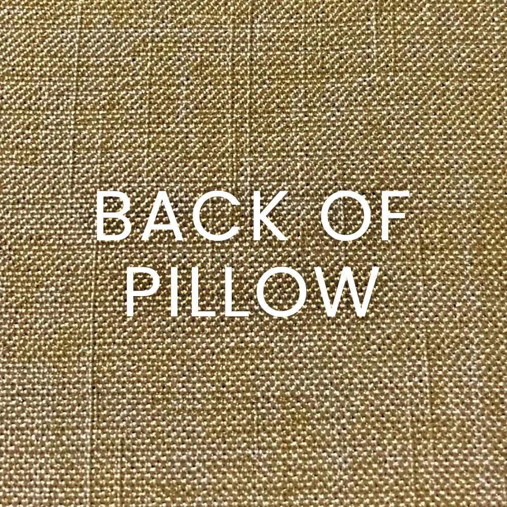 Wow Factor Gilt Brown Throw Pillow Insert - LOOMLAN - D.V. Kap - Throw Pillows