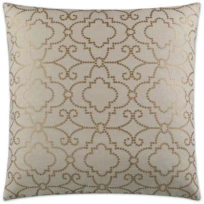 Wow Factor Gilt Brown Throw Pillow Insert - LOOMLAN - D.V. Kap - Throw Pillows