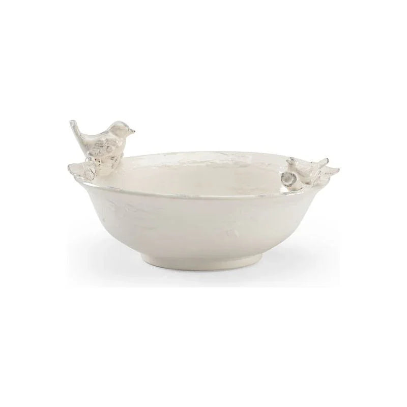 Wren Ceramic Made Centerpiece Bowl - LOOMLAN - Wildwood - Boxes & Bowls