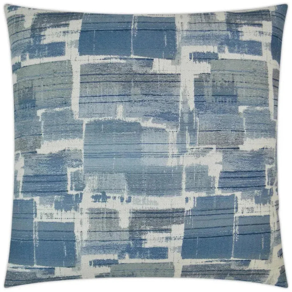 X Factor Indigo Blue Throw Pillow Insert - LOOMLAN - D.V. Kap - Throw Pillows