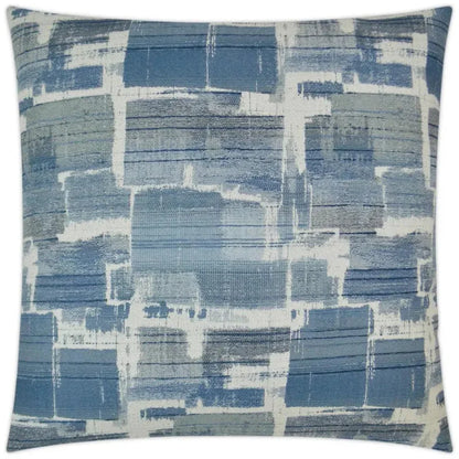 X Factor Indigo Blue Throw Pillow Insert - LOOMLAN - D.V. Kap - Throw Pillows