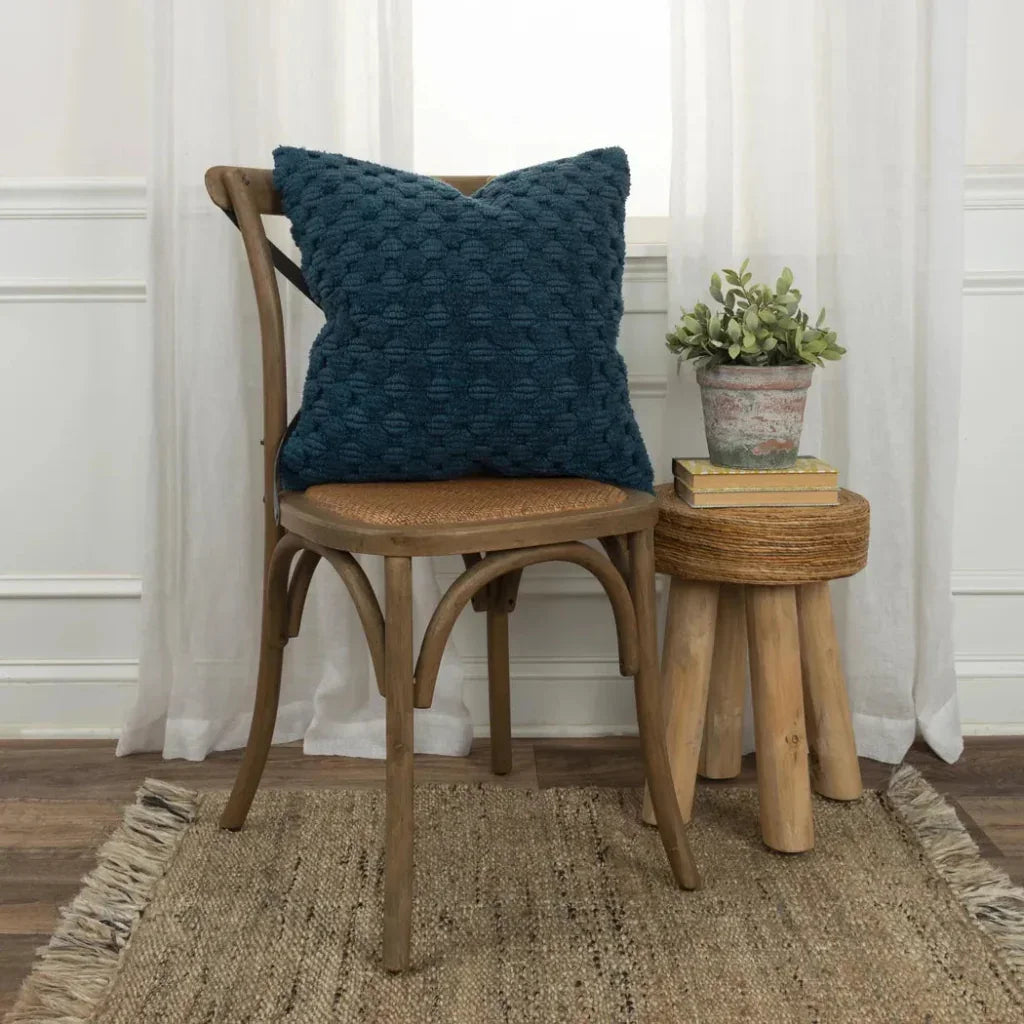 Xena Textured Couch Pillows With Dawn Insert - LOOMLAN - LOOMLAN - Throw Pillows