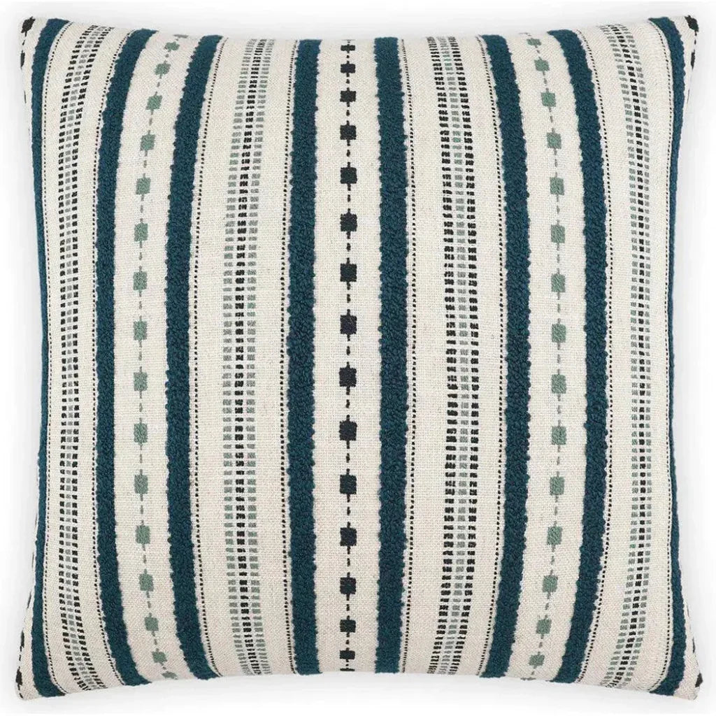 Xuma Blue Throw Pillow With Insert - LOOMLAN - D.V. Kap - Throw Pillows