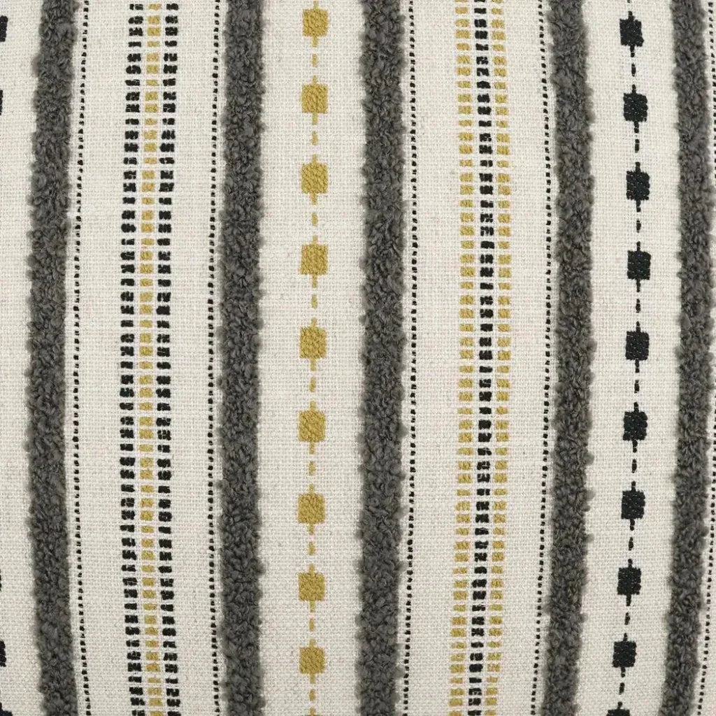 Xuma Grey Throw Pillow With Insert - LOOMLAN - D.V. Kap - Throw Pillows