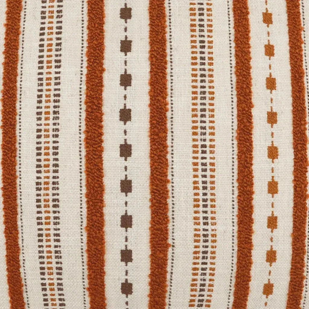 Xuma Rust Red Throw Pillow With Insert - LOOMLAN - D.V. Kap - Throw Pillows