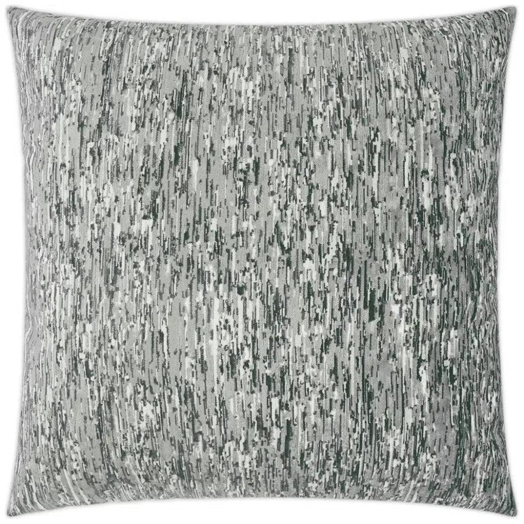 Yanbu Grey Abstract Grey Large Throw Pillow Insert - LOOMLAN - D.V. Kap - Throw Pillows