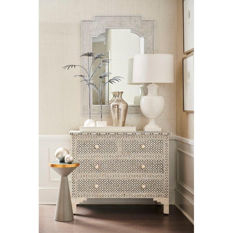 Yangon Raffia Covered Frame Wall Mirror - LOOMLAN - Chelsea House - Wall Mirrors