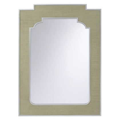 Yangon Raffia Warp Frame Wall Mirror