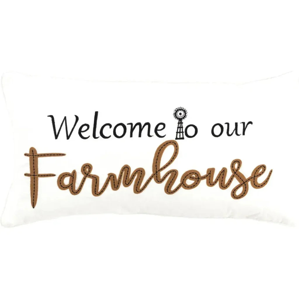 Yara Farmhouse Lumbar Pillow Cover Insert - LOOMLAN - LOOMLAN - Throw Pillows