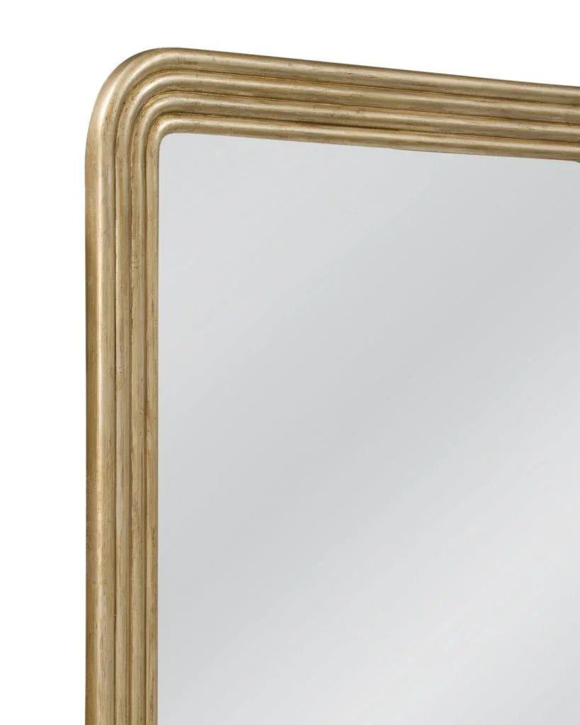 Yevette Gold Leaf Finish Wall Mirror - LOOMLAN - Bassett Mirror - Wall Mirrors