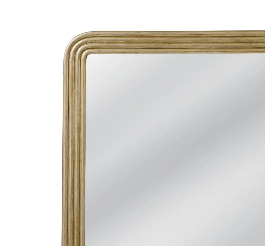 Yevette Gold Leaf Finish Wall Mirror - LOOMLAN - Bassett Mirror - Wall Mirrors