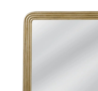 Yevette Gold Leaf Finish Wall Mirror - LOOMLAN - Bassett Mirror - Wall Mirrors