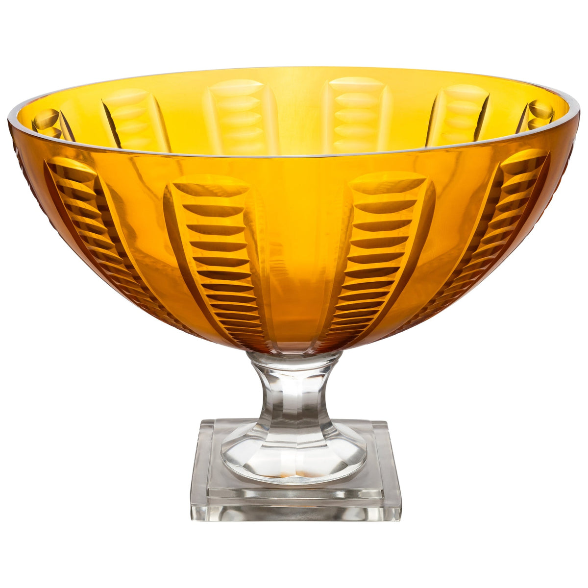 York Collection Glass Footed Bowl