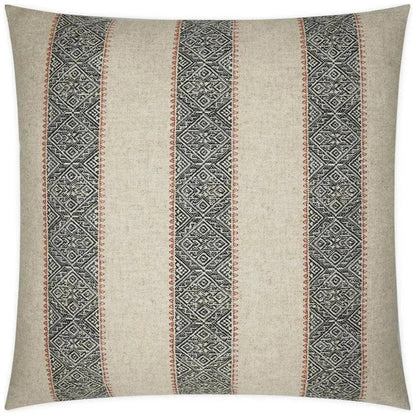 Zadar Global Tan Taupe Red Large Throw Pillow Insert - LOOMLAN - D.V. Kap - Throw Pillows