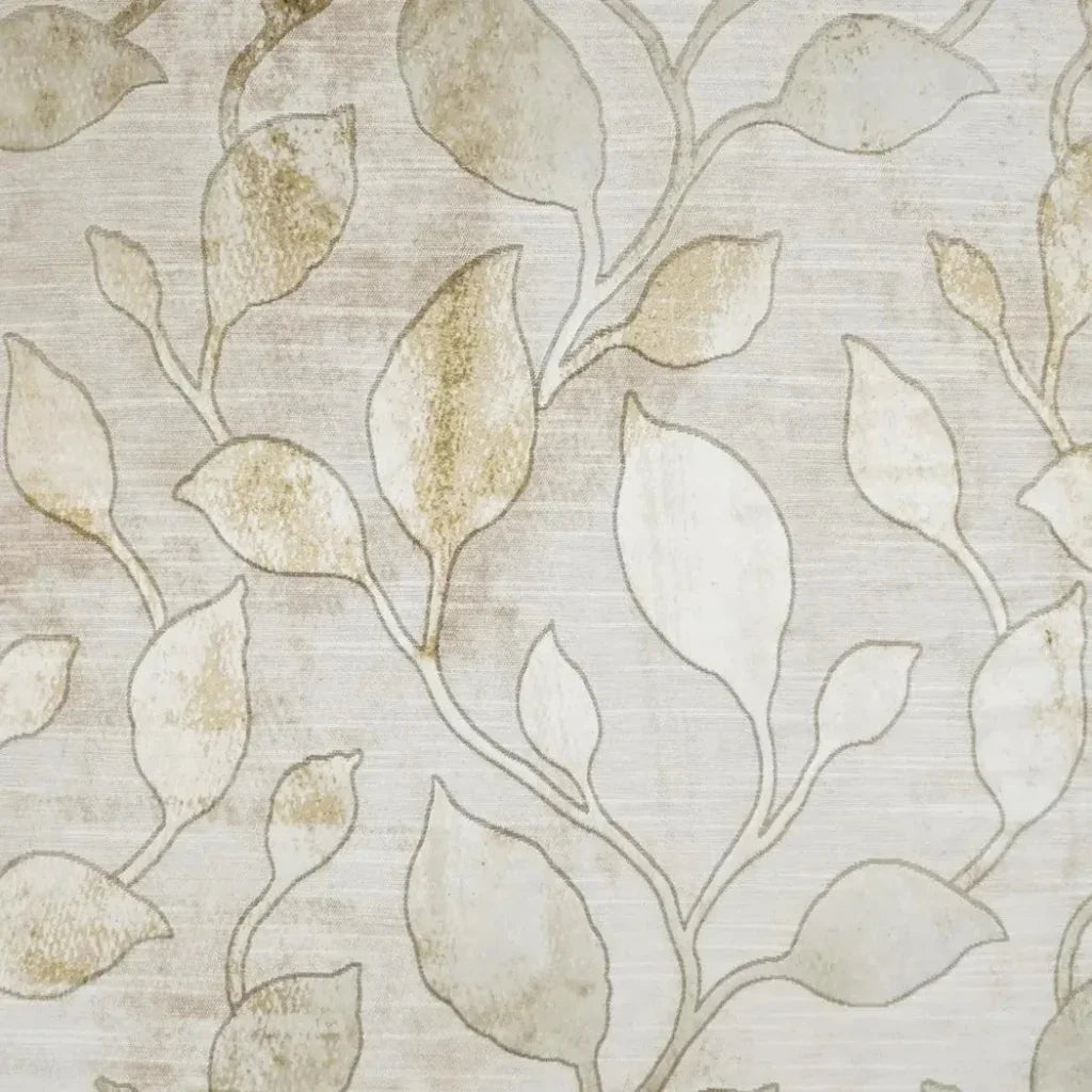 D.V. Kap Zafra Glam Floral Gold Taupe Large Throw Pillow Insert