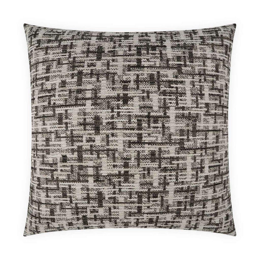 Zahwe Hamdmade Grey Outdoor Pillow-Outdoor Pillows-D.V. Kap-Square-LOOMLAN